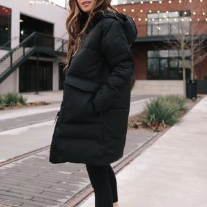 Everlane Renew Parka in Black XS